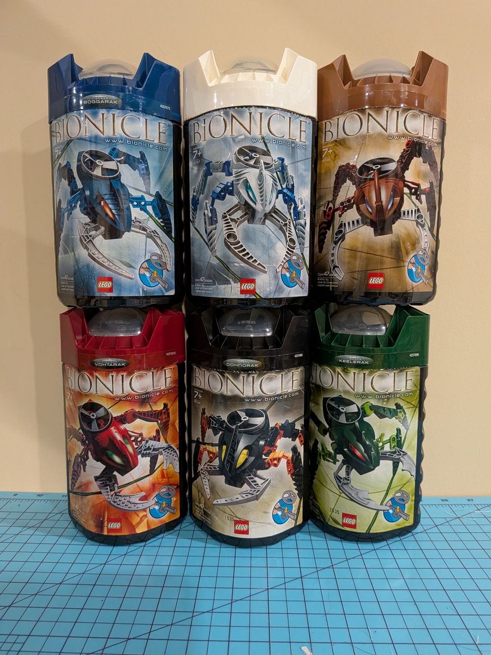 LEGO Bionicle Visirak Full Set